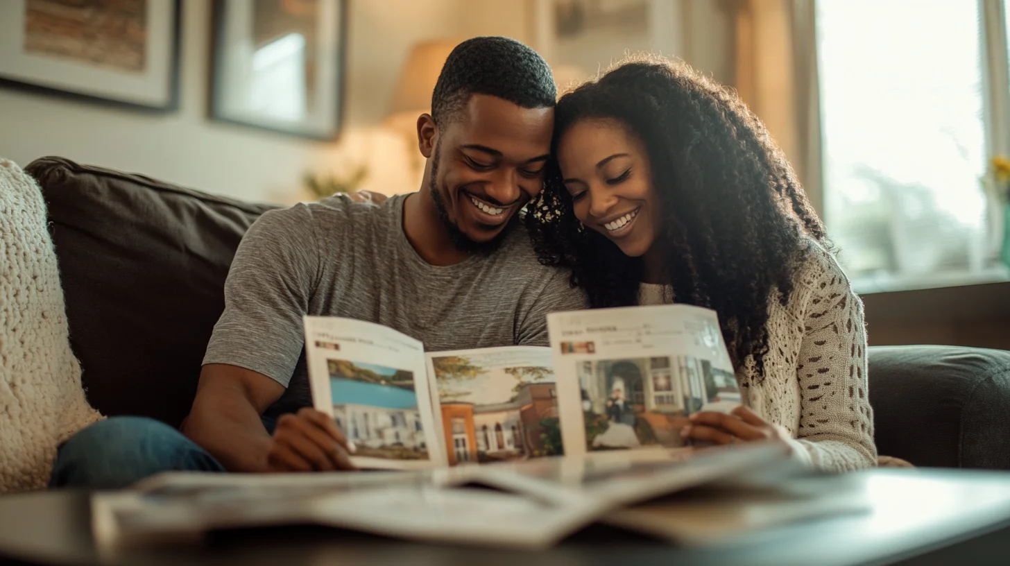Two people reviewing income and debt figures together at a table — Kapitus article